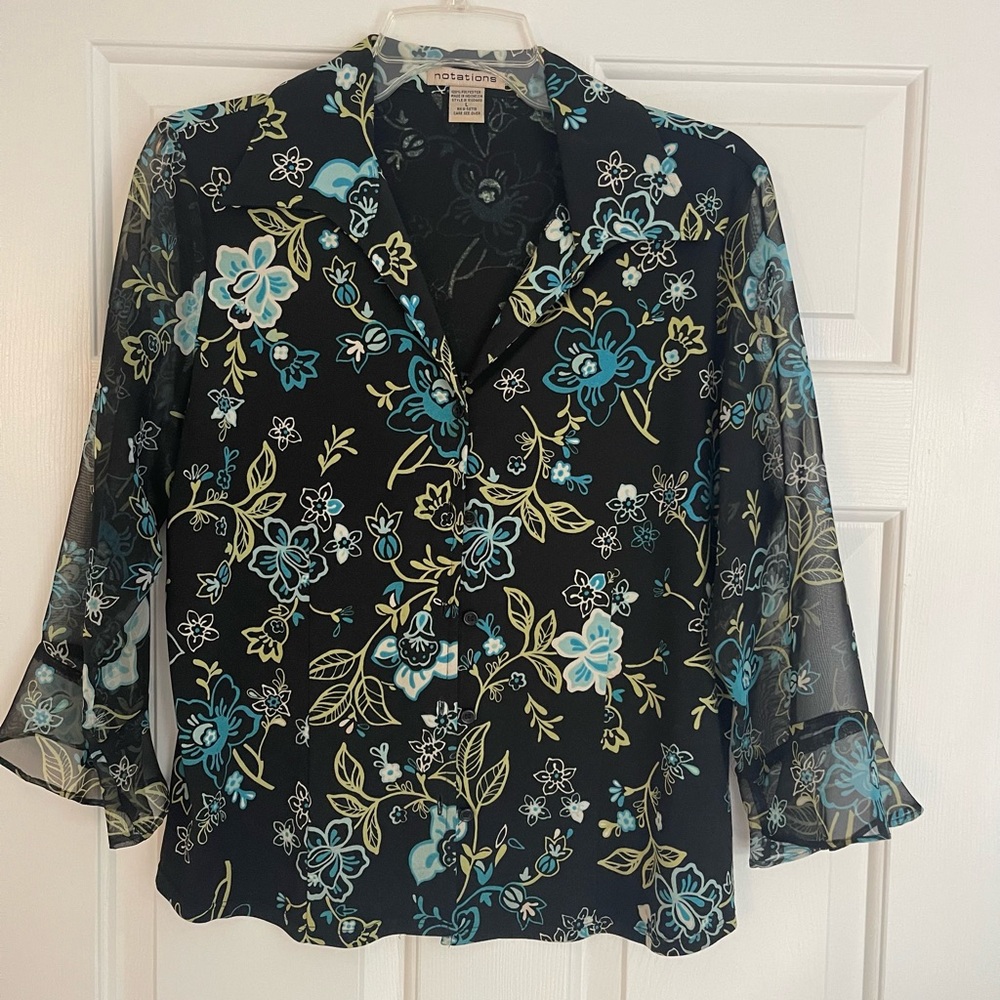 Button Down Blouse